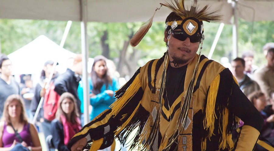The 11th annual Pow Wow featured workshops and traditional dances. (Josh Walker / McGill Tribune)