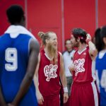 All smiles at POP vs. Jock. (Simon Poitrimolt / McGill Tribune)