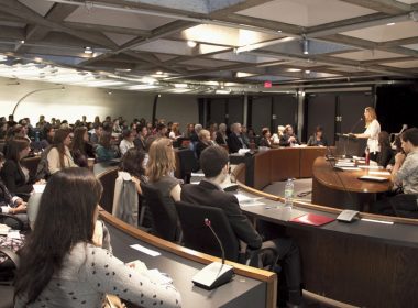 Students learned about summer opportunities. (Sarah Papadopoli / McGill Tribune)