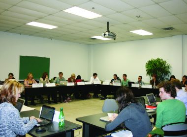 SSMU Council at Macdonald Campus. (Bea Britneff / McGill Tribune)