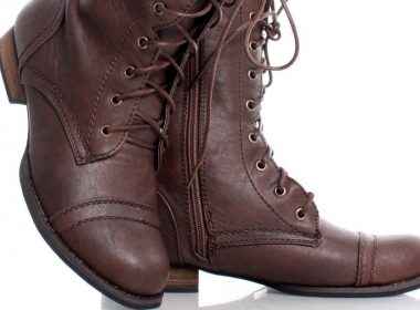 Military style ankle boots. (dwdshows.com)