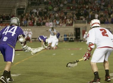 McGill and Bishop’s faced off for first in CUFLA East. (Mike King / McGill Tribune)