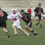 Ryan Besse dominated Carleton, tallying four goals in the vicotry. (Michael King / McGill Tribune)