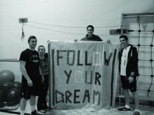 Jared Saks, Ari Soberano, Daniel Viner, and Shelly Sharp. (Photo courtesy of Jared Saks)