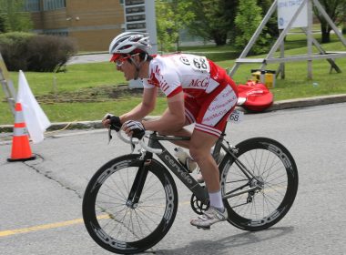 Scott Loong’s breakaway to win the race, Ville Saint Laurent May 2011. (Jonathan Villemaire-Krajden)