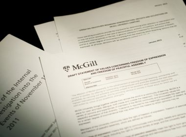 McGill will host two Consultation Fairs to discuss the new Statement of Values and Operating Procedures. (Simon Poitrimolt / McGill Tribune)