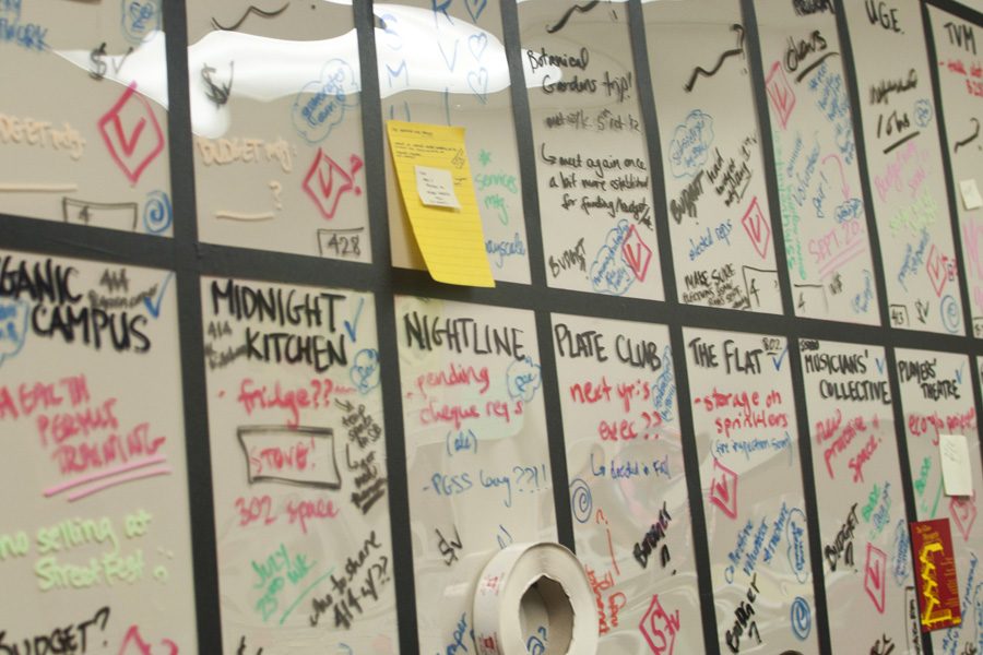 Every week is a busy week for SSMU clubs and services (Simon Poitrimolt / McGill Tribune)