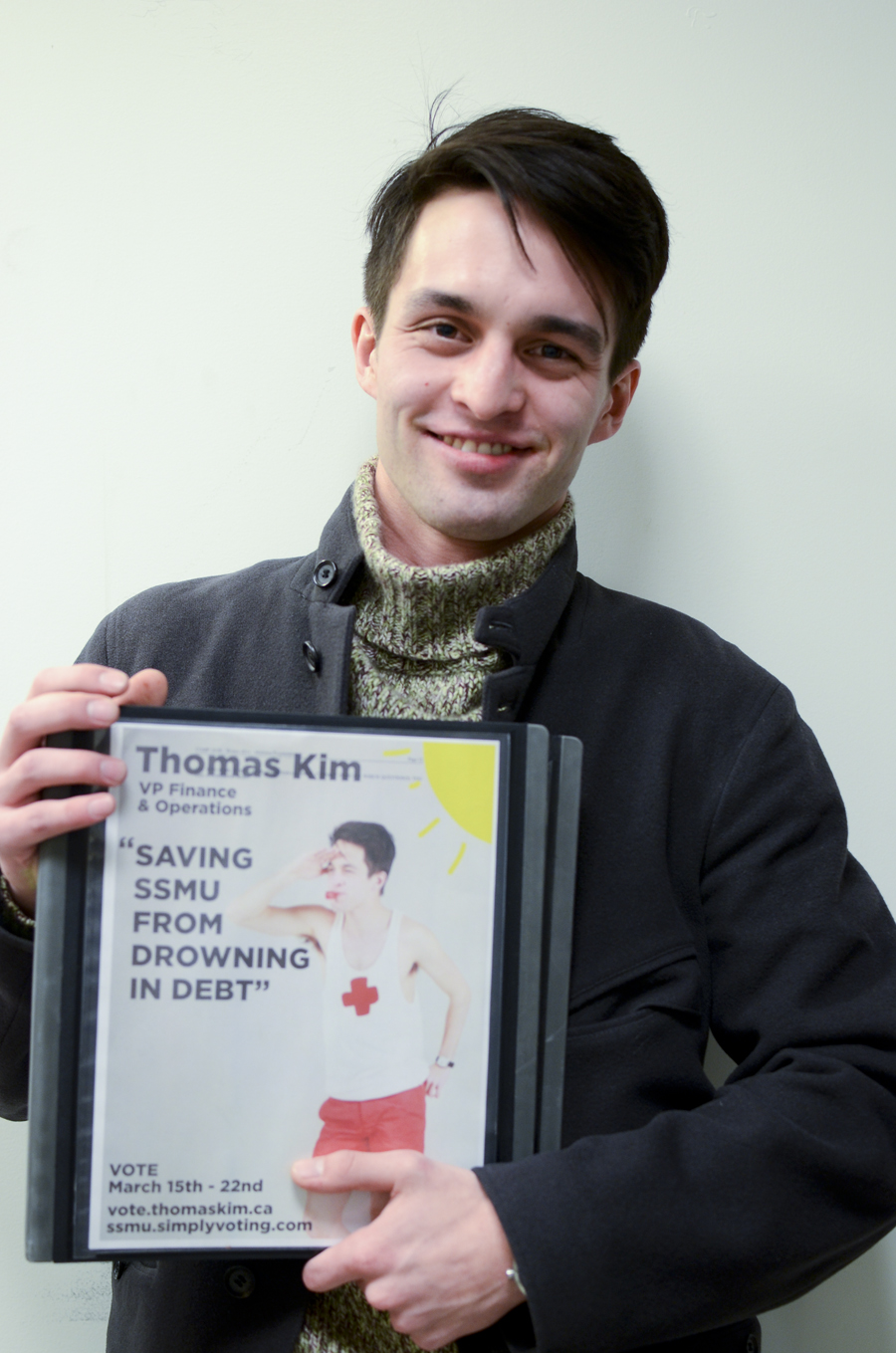 Thomas Kim (Sam Reynolds / McGill Tribune)