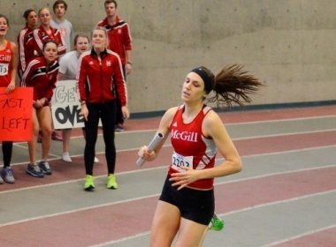 Battiston impressed at nationals. (Sam Reynolds / McGill Athletics)