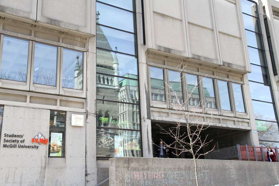 SSMU Building at McGill