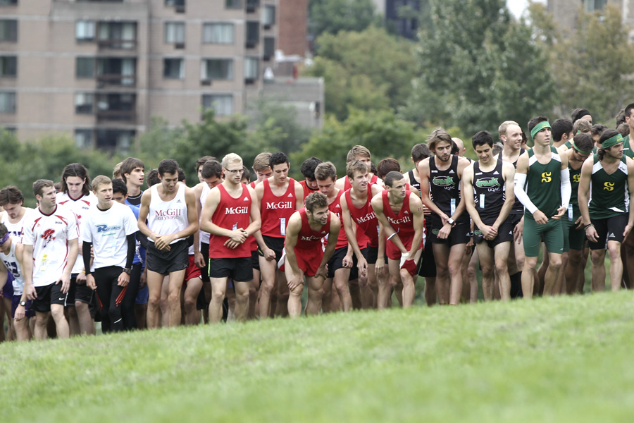 Cross country runners