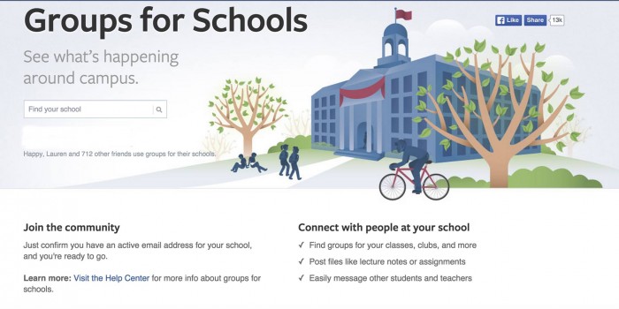 Facebook Groups for Schools