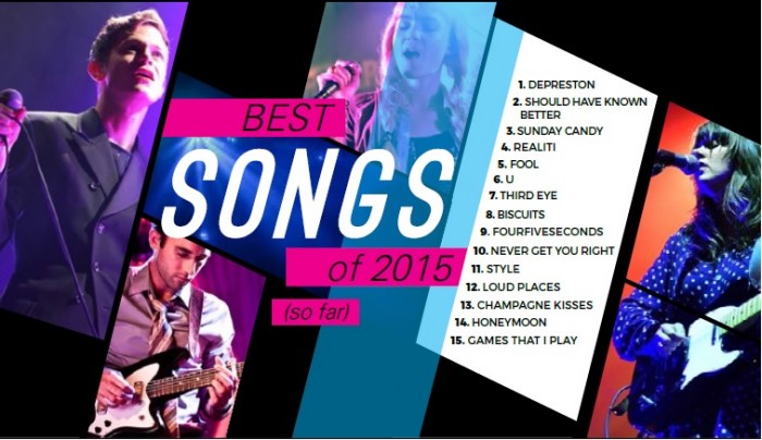 best songs of 2015