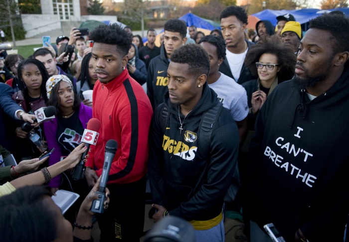 Missouri football student activism