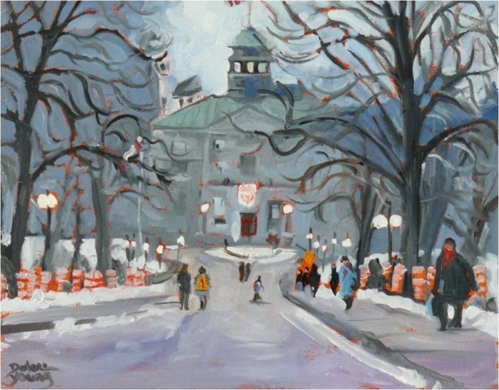 McGill in winter