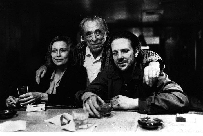 Bukowski, Dunaway, and Rourke in "Barfly"