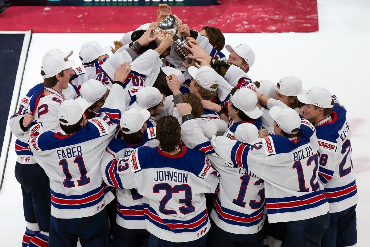 USA hockey defeats Canada to win the World Junior Championship