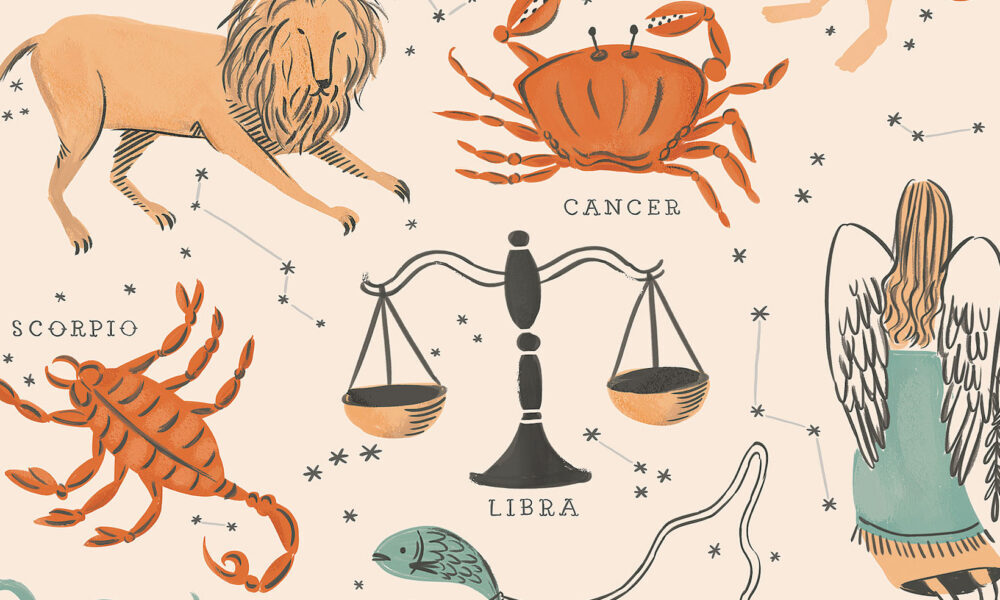 an image of various astrological signs