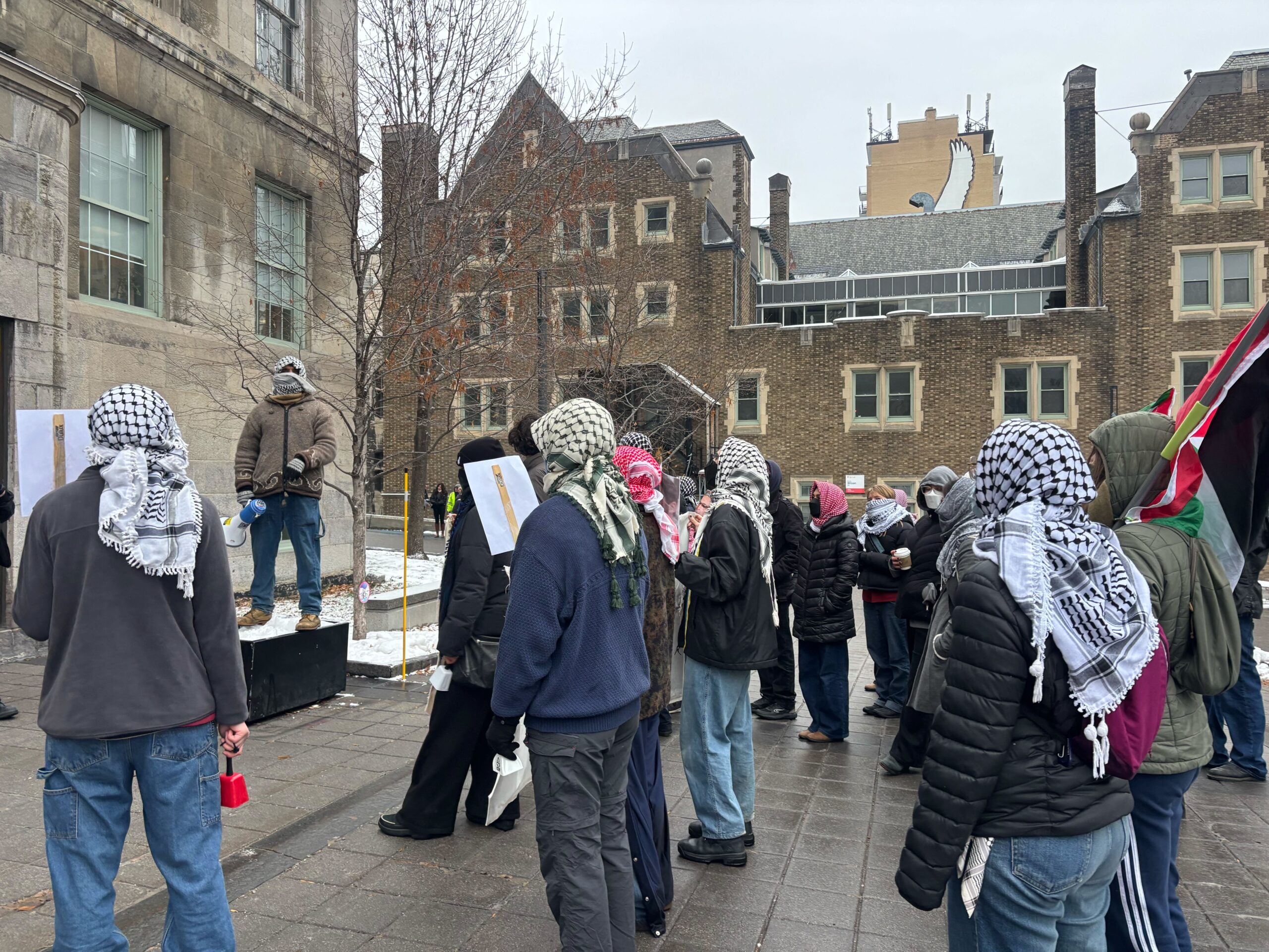 Students organize events and rallies during Shut It Down departmental strikes for Palestine