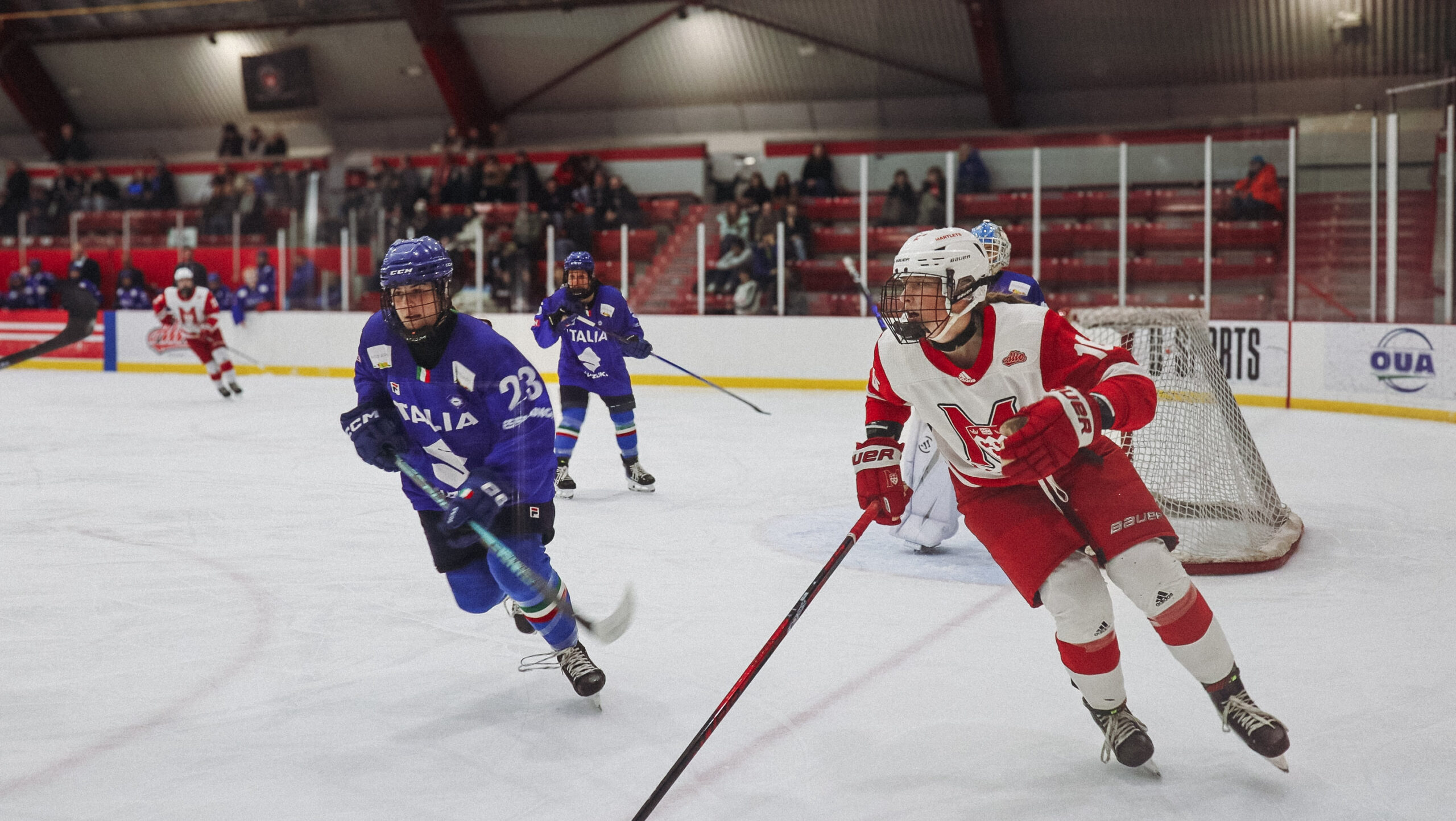 Chilled rivalry: Martlets Hockey fall to Italian National Team in pre-Olympic exhibition