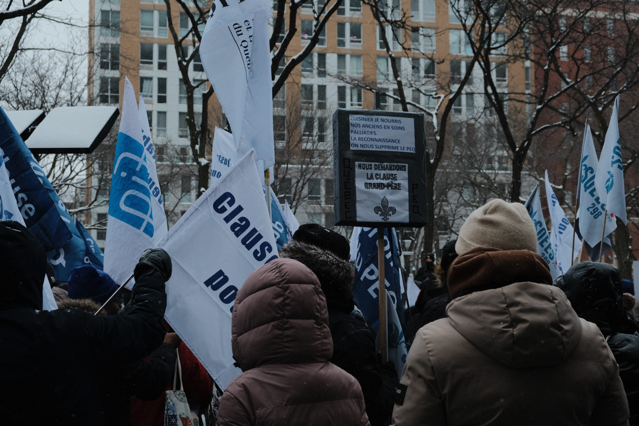 Demonstrators across Quebec protest Roberge’s abolition of the PEQ immigration stream