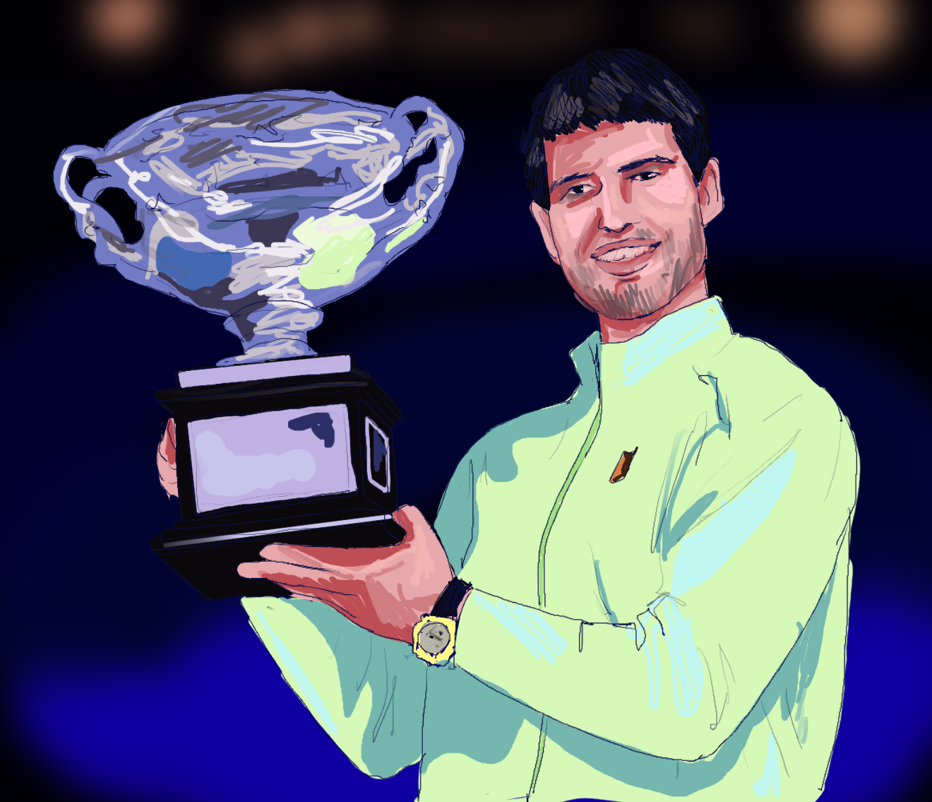 Carlos Alcaraz makes history at the Australian Open